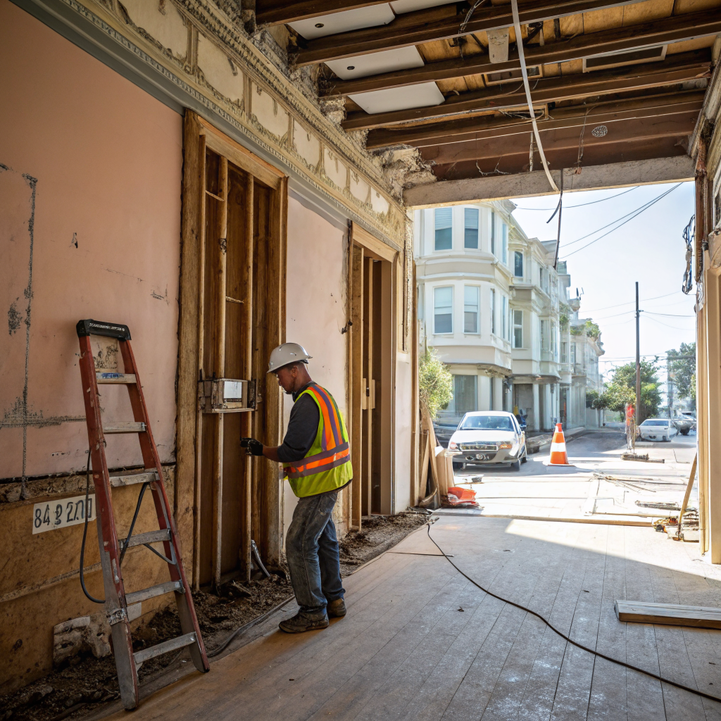 At 920 Broderick, a $65,000 Permit for a Remodel Hints at New Life for an Old Unit