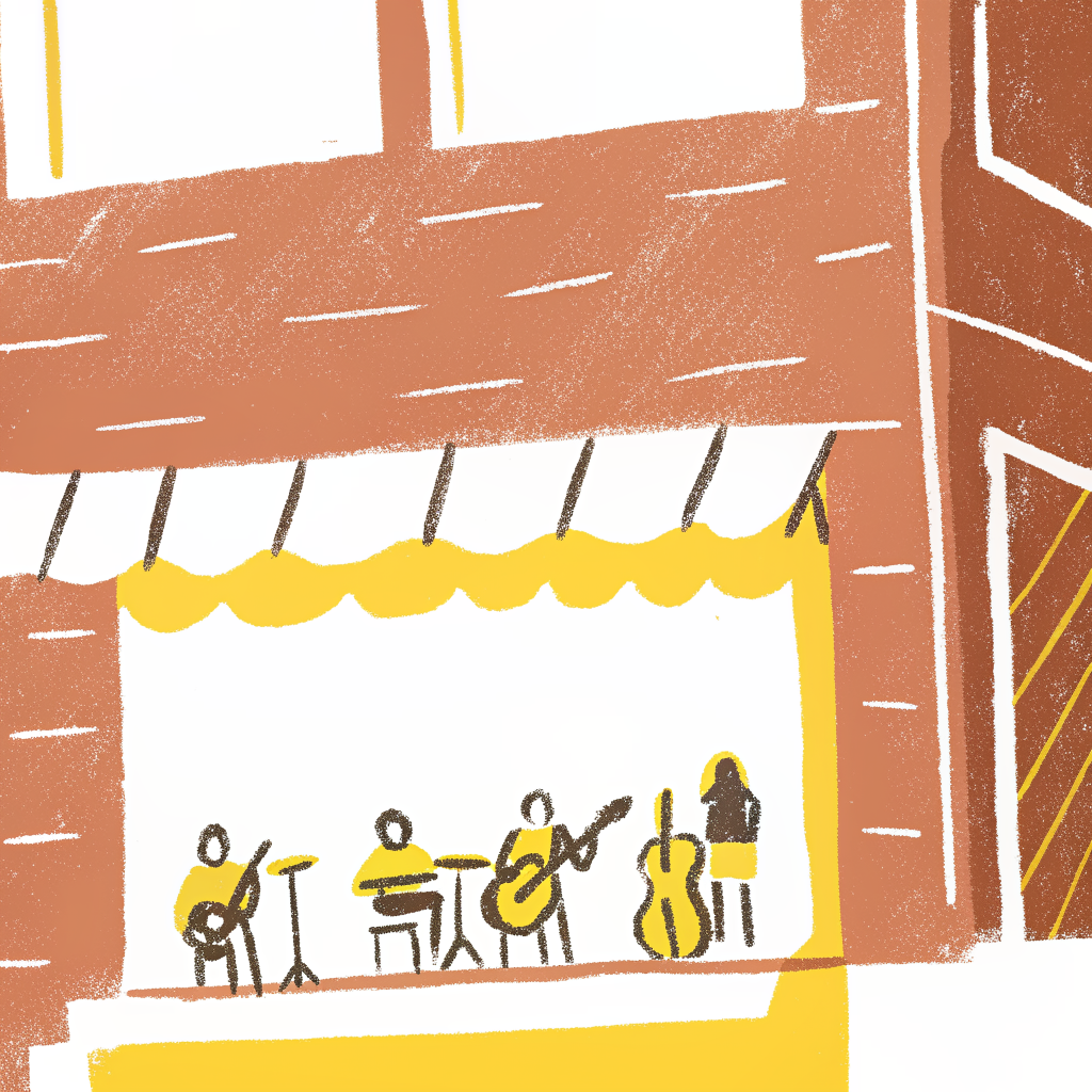 On Larkin Street, the Tenderloin Revival Now Sounds Like a Funk Band Outside a Pizza Counter