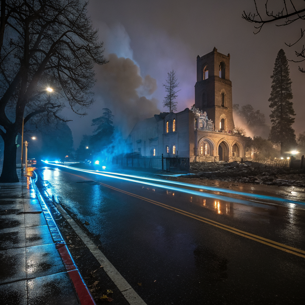 Construction Work Sparked Fire at Historic Seventh Day Adventist Church on California Street