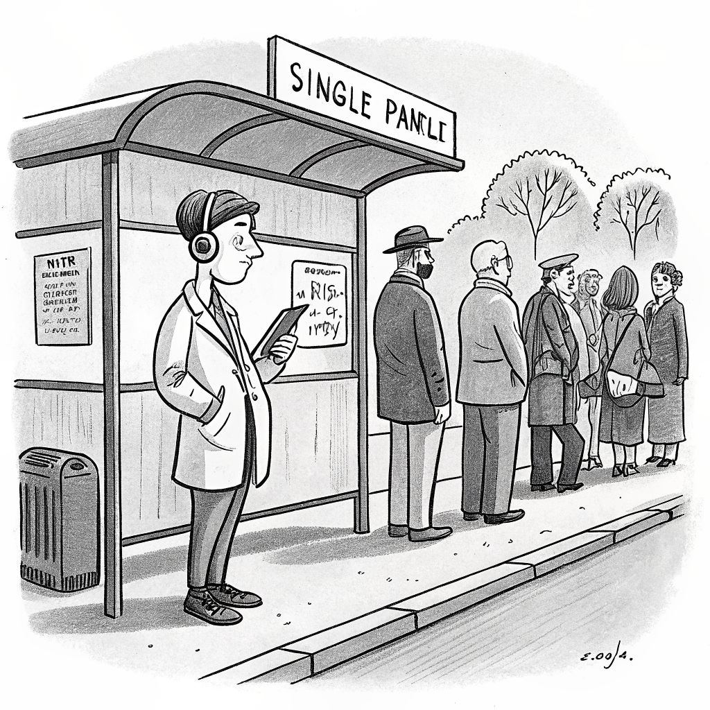 The day, in one panel
