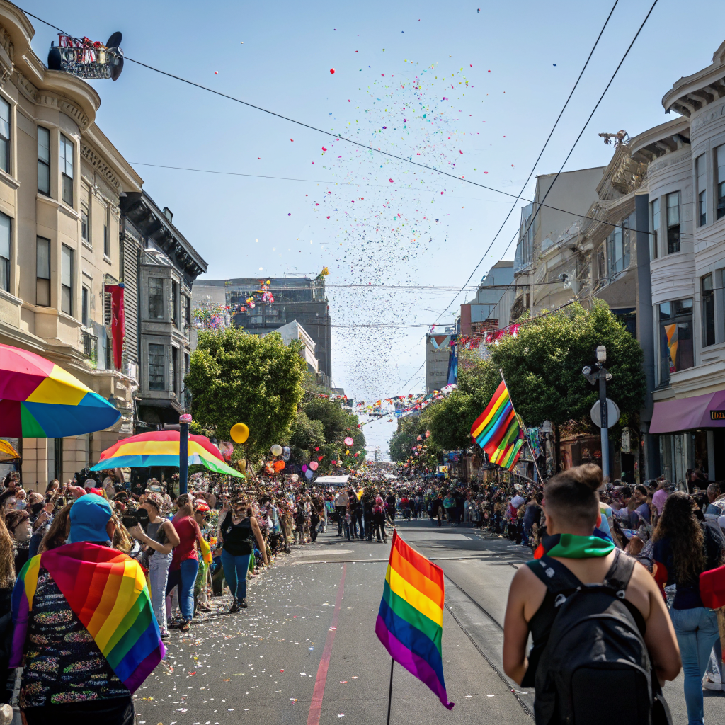 After the Parade, Pride Spilled Into the Mission Streets