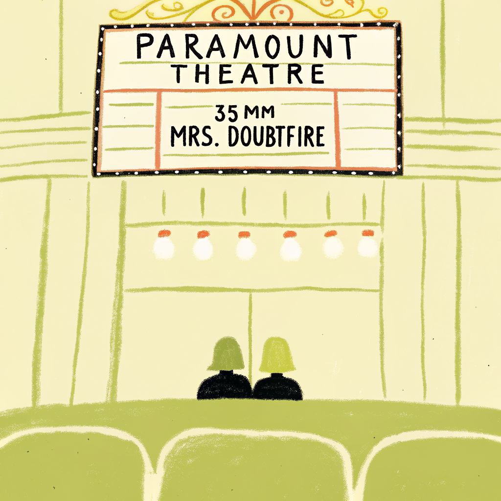 Take a Date to 'Mrs. Doubtfire' at The Paramount, Wurlitzer Organ and 35mm Included